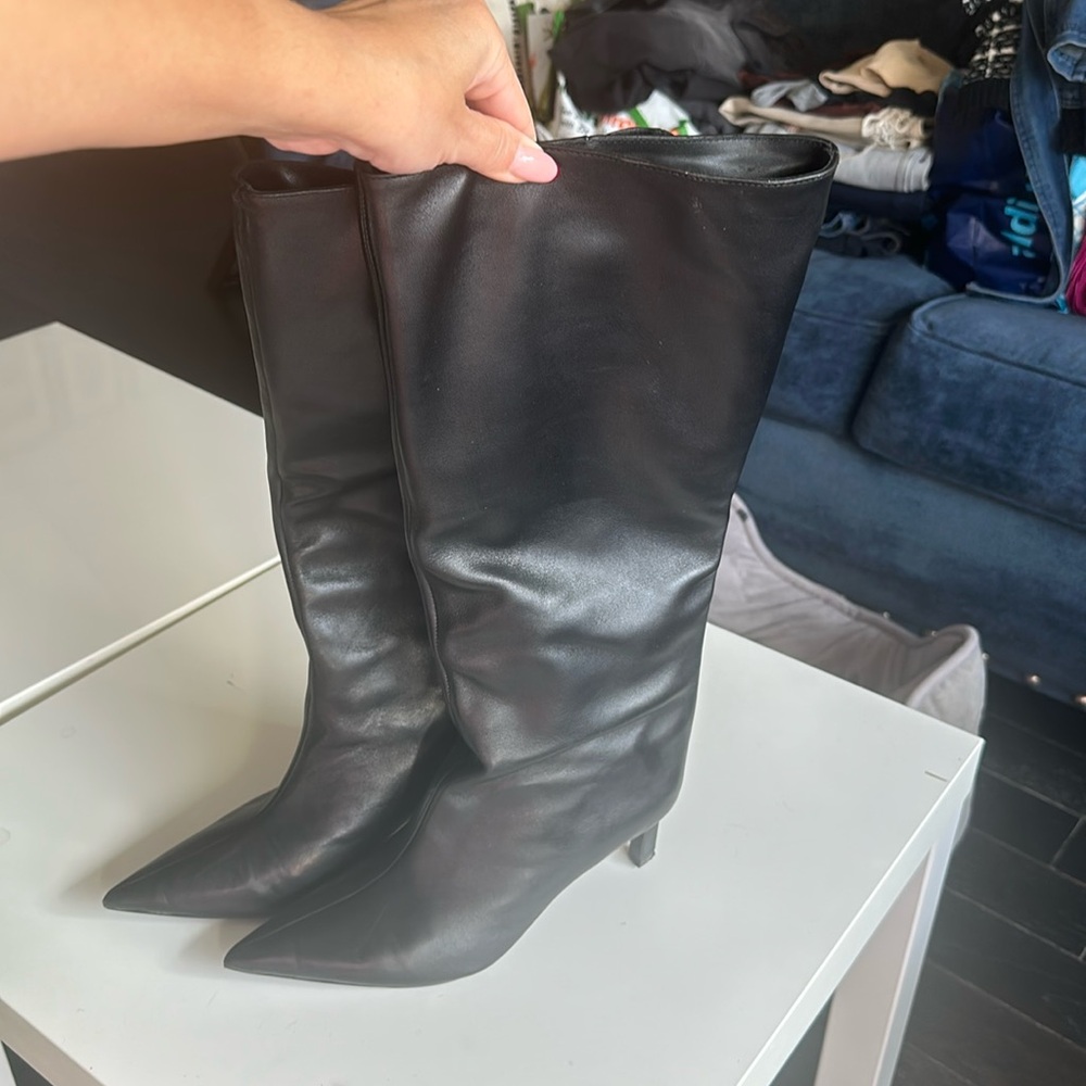 Zara knee boots